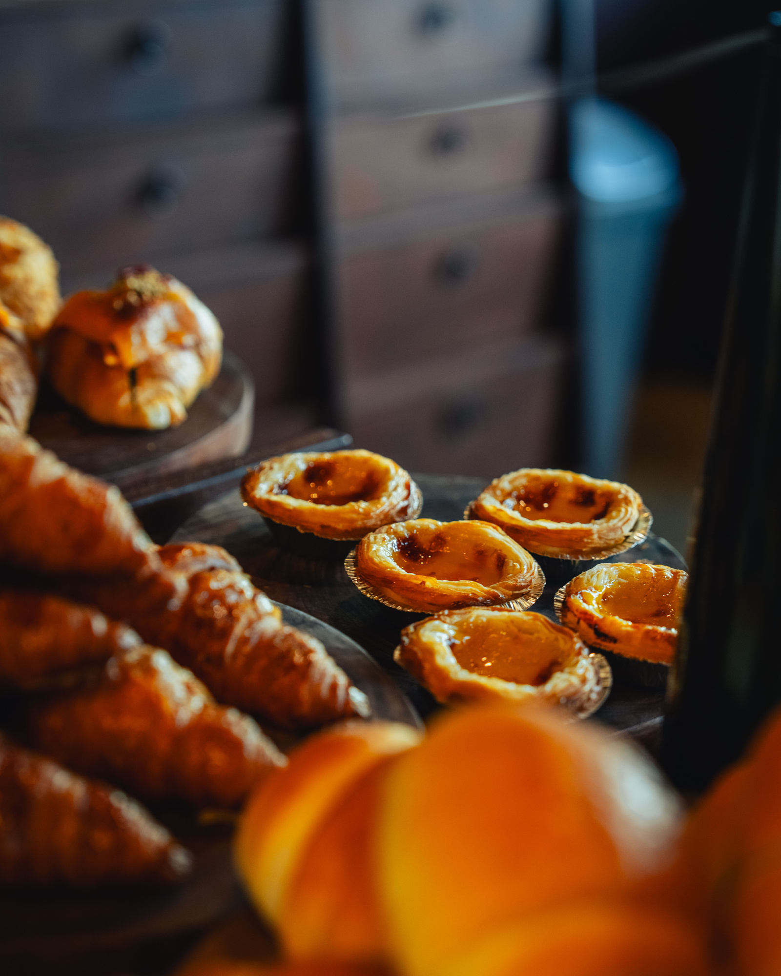 The cabinet, shot in the morning