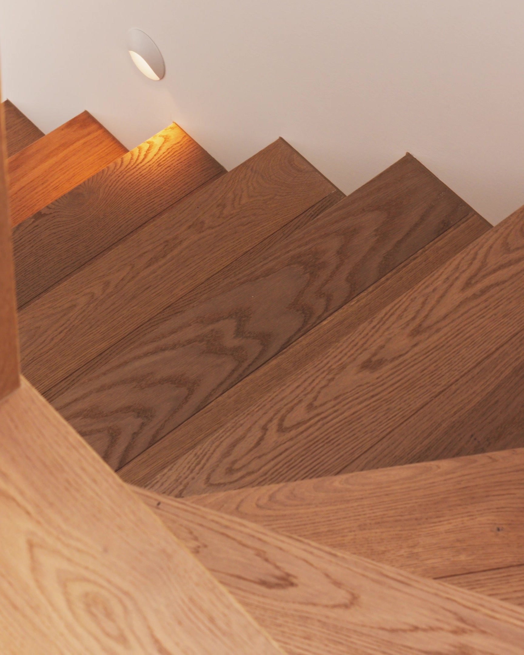 The timber stair at 13 Walmer Road
